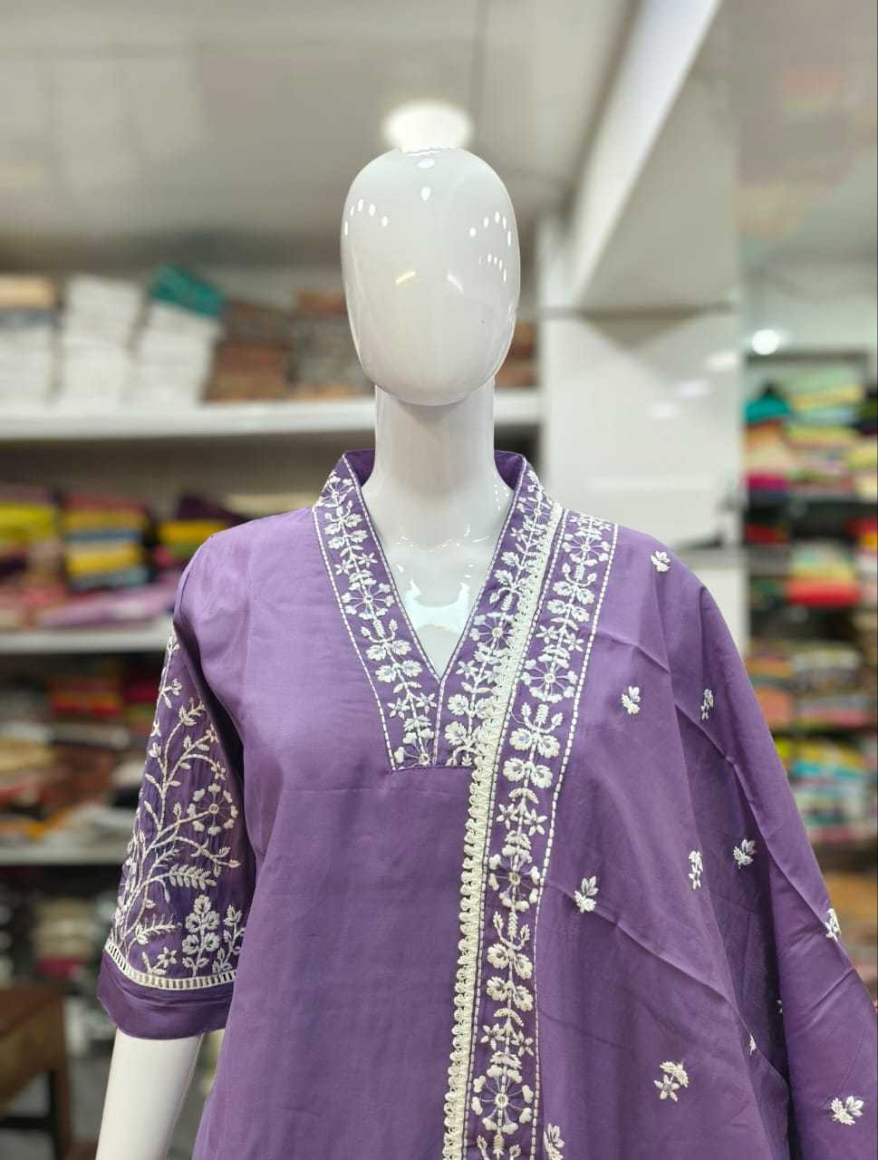 YNF COTTON KESH257 TAC05 SUITS & DRESSES WHOLESALE DESIGNER WEDDING LADIES LONG COTTON SUITS MANUFACTURE - Deevit International