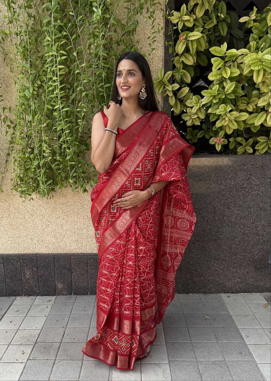 YNF COTTON SILK KESH117 RWC29 SAREES WHOLESALE COTTON RED SILK ZARI BORDER SAREES MANUFACTURER - Deevit International