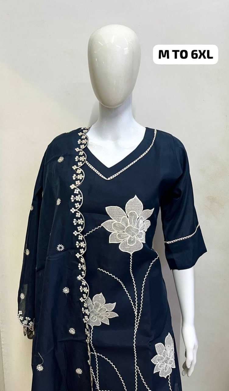 YNF HEAVY ROMAN SILKKESH258 VDA13 SUITS & DRESSES WHOLESALE EMBROIDEREY WEDDING LADIES SILK SUITS MANUFACTURE - Deevit International