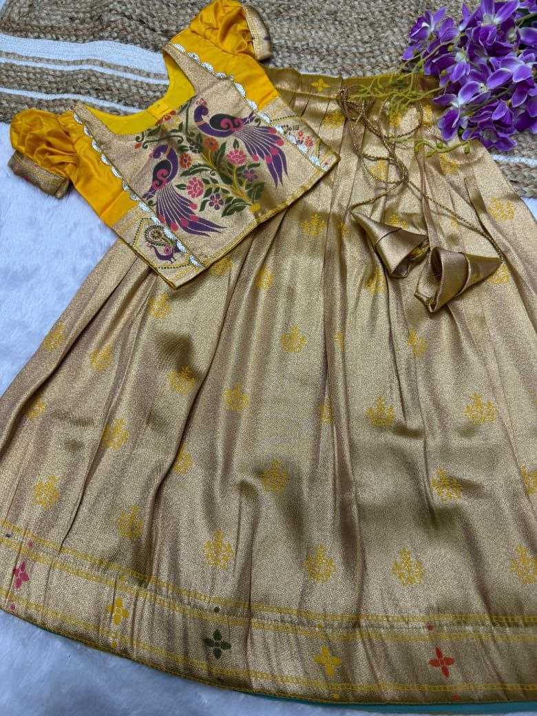 YNF JACQUARD KESH189 VET19 RRKT98 KIDS WEAR WHOLESALE KIDS LEHENGA KIDS TRADITIONAL OUTFITS KIDS LEHENGA CHOLI KIDS FESTIVE WEAR KIDS WEDDING OUTFITS MANUFACTURER - Deevit International