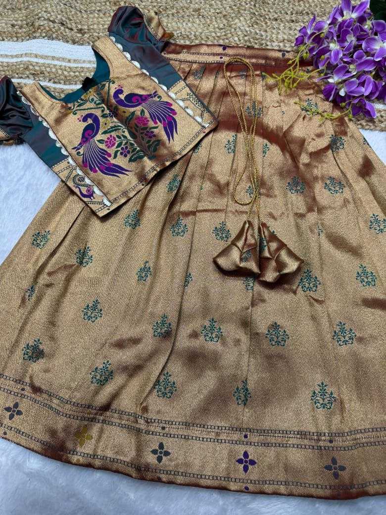 YNF JACQUARD KESH189 VET19 RRKT98 KIDS WEAR WHOLESALE KIDS LEHENGA KIDS TRADITIONAL OUTFITS KIDS LEHENGA CHOLI KIDS FESTIVE WEAR KIDS WEDDING OUTFITS MANUFACTURER - Deevit International