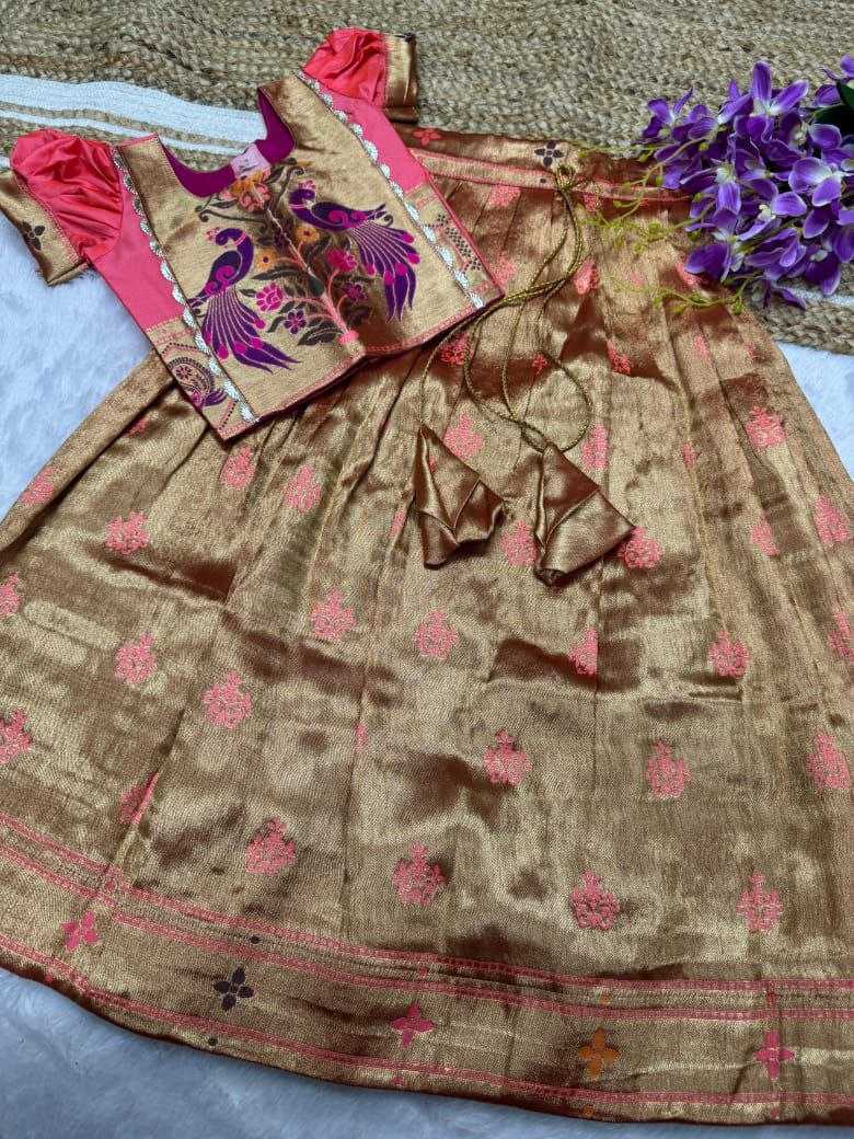 YNF JACQUARD KESH189 VET19 RRKT98 KIDS WEAR WHOLESALE KIDS LEHENGA KIDS TRADITIONAL OUTFITS KIDS LEHENGA CHOLI KIDS FESTIVE WEAR KIDS WEDDING OUTFITS MANUFACTURER - Deevit International