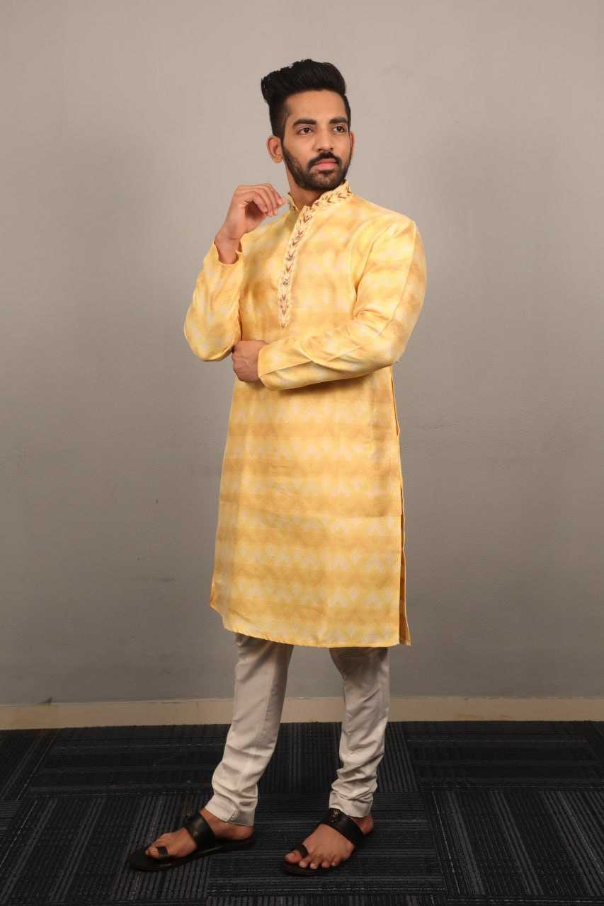 YNF JEQUARD SILK RIN111 MORPANKH MENS WEAR WHOLESALE COTTON  MEN KURTA PAJAMA EMANUFACTURER - Deevit International