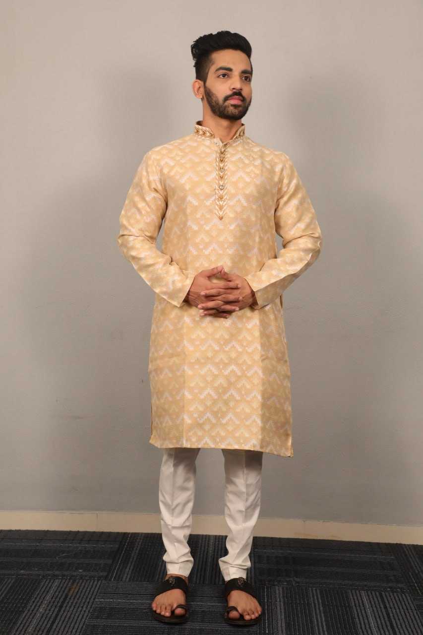 YNF JEQUARD SILK RIN111 MORPANKH MENS WEAR WHOLESALE COTTON  MEN KURTA PAJAMA EMANUFACTURER - Deevit International