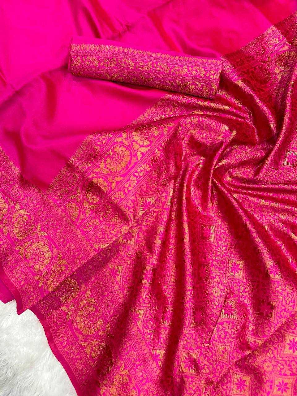 YNF LICHI SILK RIN179 698 SILK SAREES WHOLESALE BANARASI SILK PRINTED SILK COTTON SILK SAREES MANUFACTURER - Deevit International