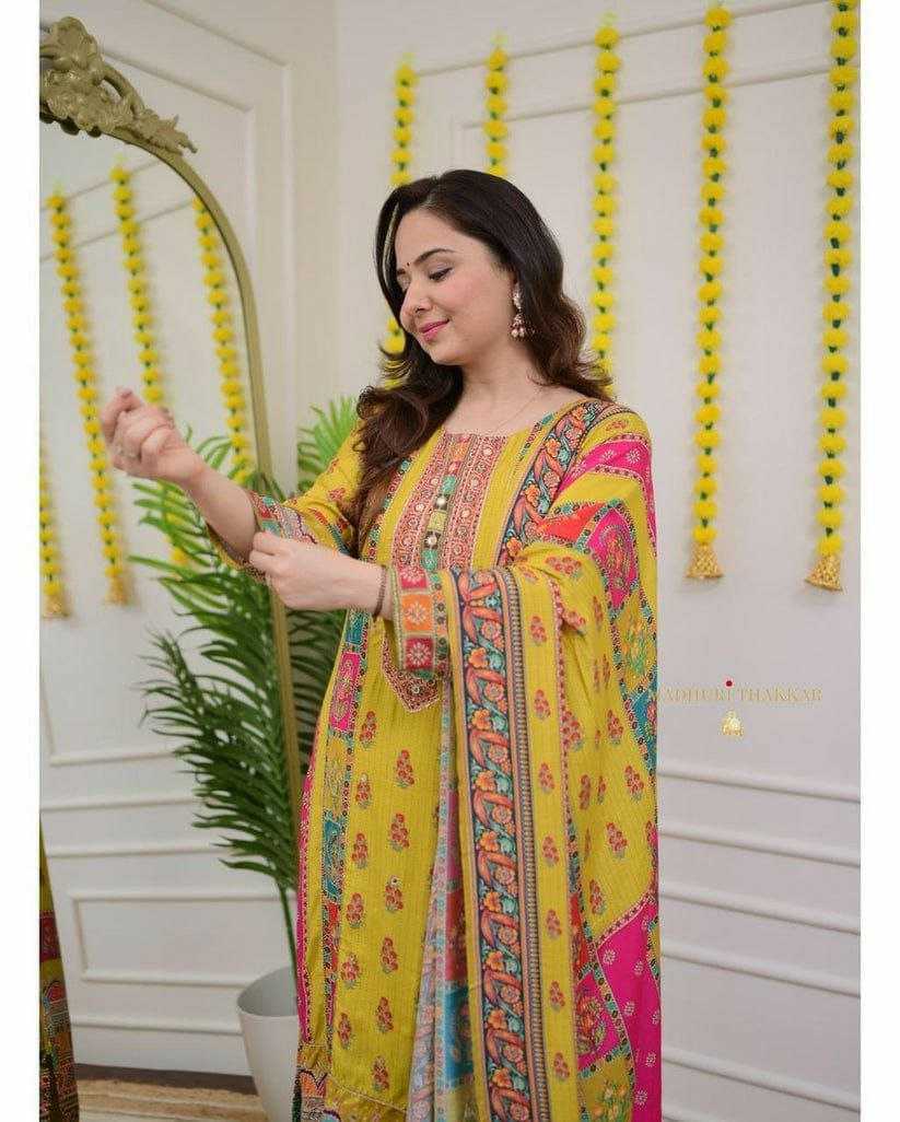 YNF MUSLIN KESH225 SCN01 SUITS & DRESSES WHOLESALE LADIES PRINTED LONG KURTI SUITS MANUFACTURE - Deevit International