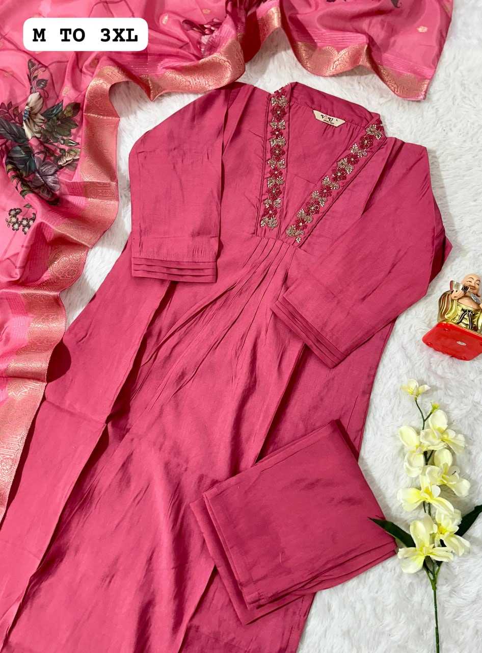 YNF MUSLIN KESH256 RNF01 SUITS & DRESSES WHOLESALE PRINTED LONG KURTI MUSLIN SUITS MANUFACTURER - Deevit International