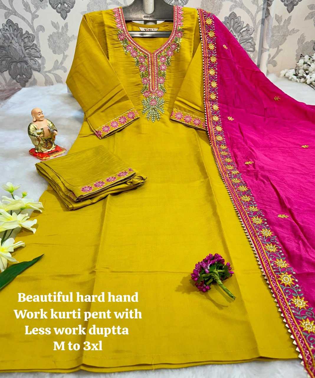 YNF MUSLIN KESH256 RNF09 SUITS & DRESSES WHOLESALE KURTI WITH DUPATTA AND PANTS FOR WEDDING LADIES SILK SUITS MANUFACTURE - Deevit International