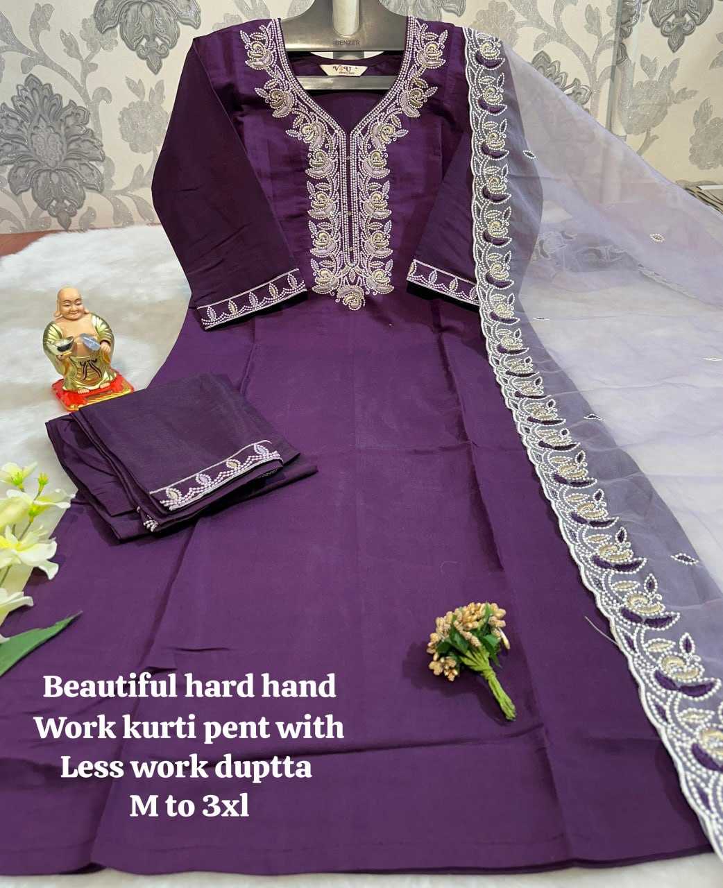 YNF MUSLIN KESH256 RNF09 SUITS & DRESSES WHOLESALE KURTI WITH DUPATTA AND PANTS FOR WEDDING LADIES SILK SUITS MANUFACTURE - Deevit International