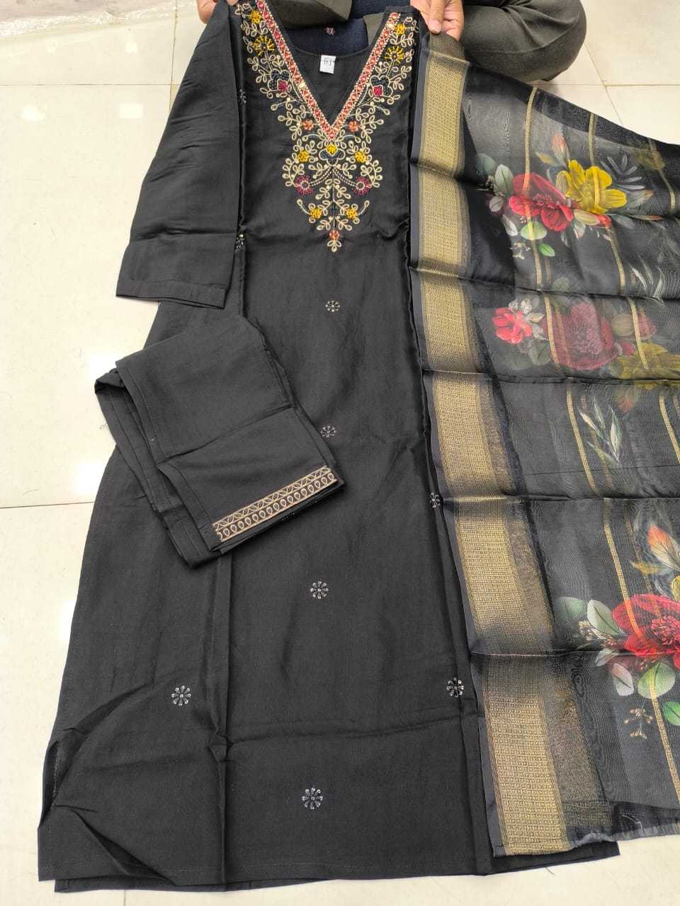 YNF MUSLIN KESH257 TAC07 SUITS & DRESSES WHOLESALE  PARTY WEAR EMBROIDERY DESIGNER LADIES COTTON SUITS MANUFACTURE - Deevit International