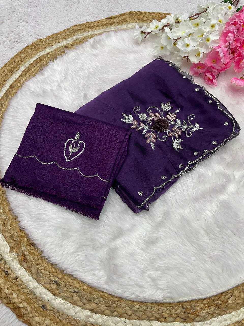 YNF RANGOLI SILK RIN121 442 SAREES WHOLESALE HAND WORK BUTTA SILK SAREES MANUFACTURER - Deevit International