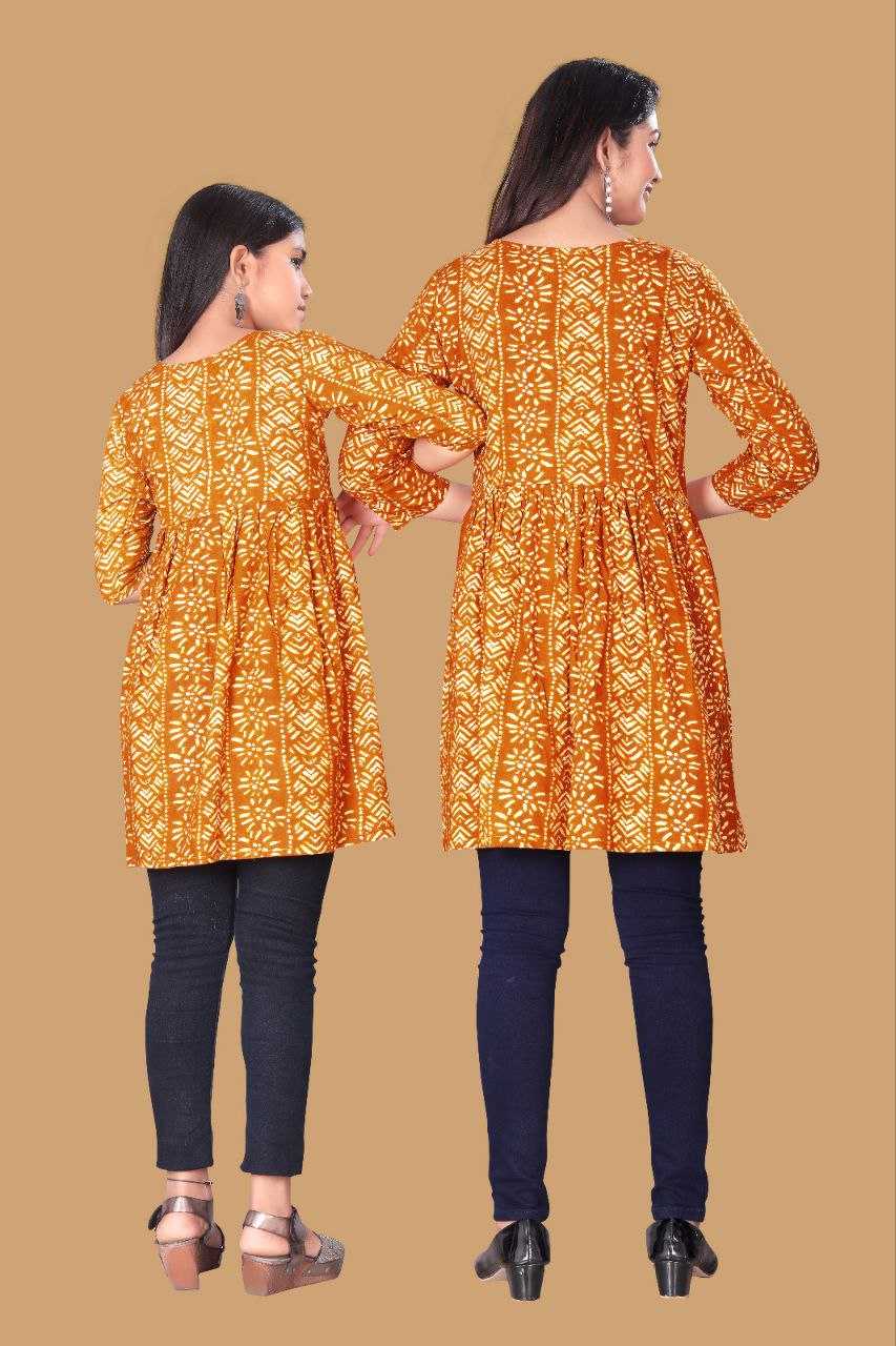 YNF RAYON RIN191 CHAND SITARE WHOLESALE MOTHER & DAUGHTER COMBO MANUFACTURER - Deevit International