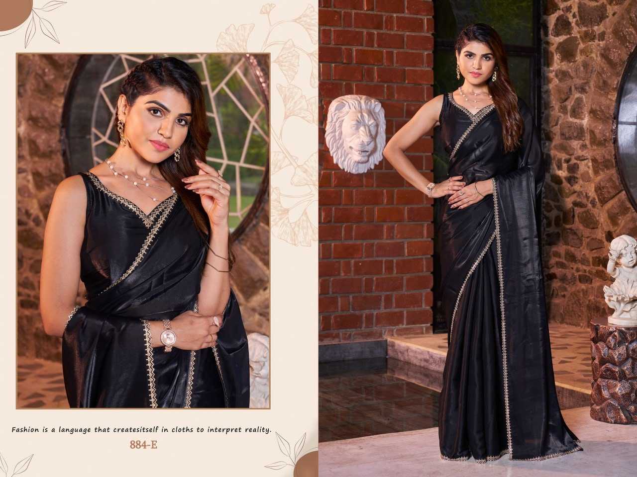 YNF SATIN SILK KESH113 848 SERIES WHOLESALE PARTY WEAR TRADITIONAL FESTIVEL SILK SAREES MANUFACTURER - Deevit International