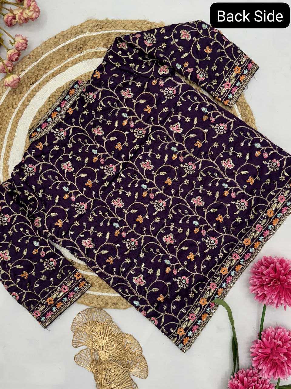 YNF SETIN SILK SAREES KESH188 9243 WHOLESALE READY TO WEAR PRINTED RUFFLE FANCY SAREES WITH BELT AND JACKET MANUFACTURER - Deevit International