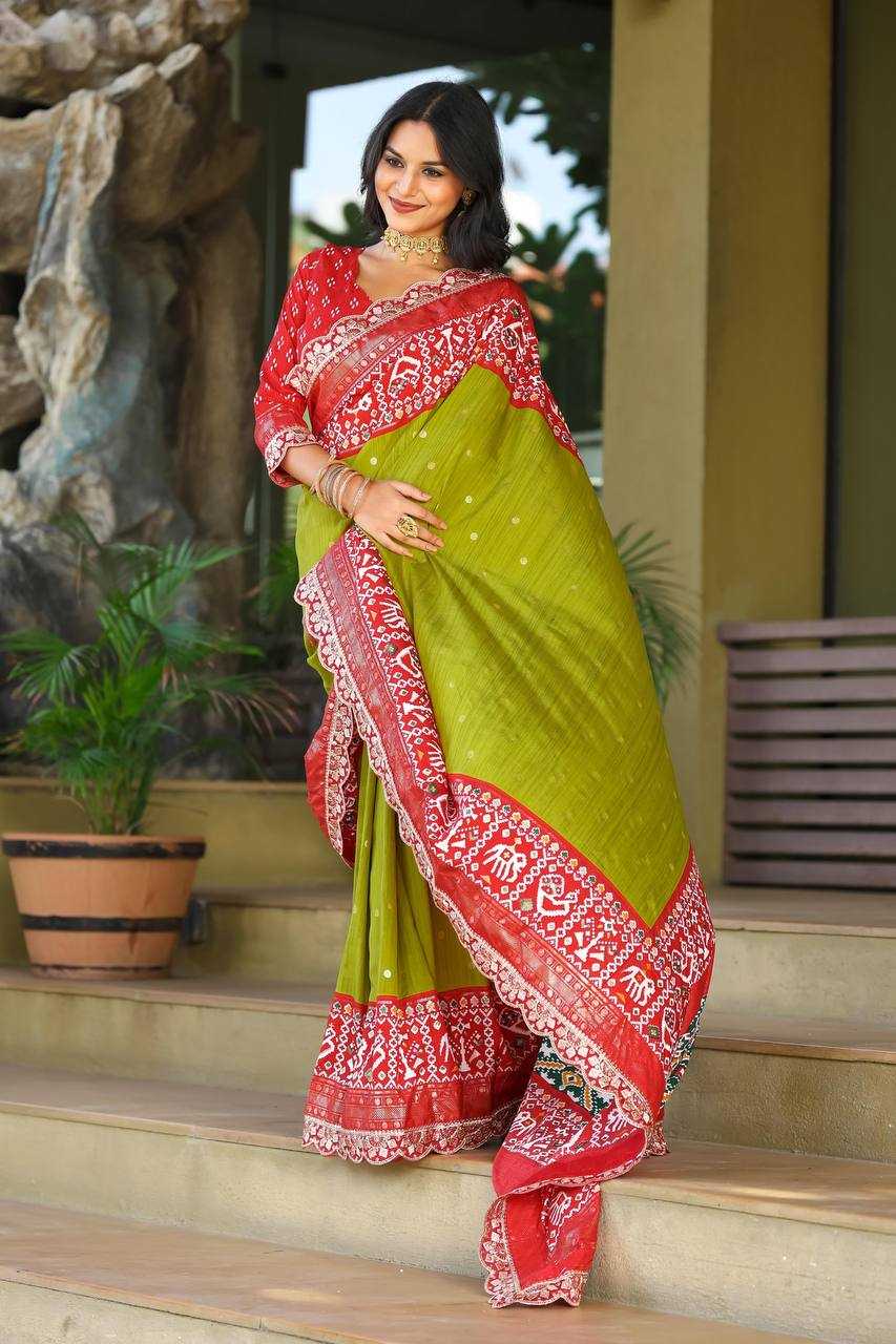 YNF SILK KESH169 1302 SAREES WHOLESALE EMBRODERY CUTWORK IKKAT SILK SAREES MANUFACTURER - Deevit International