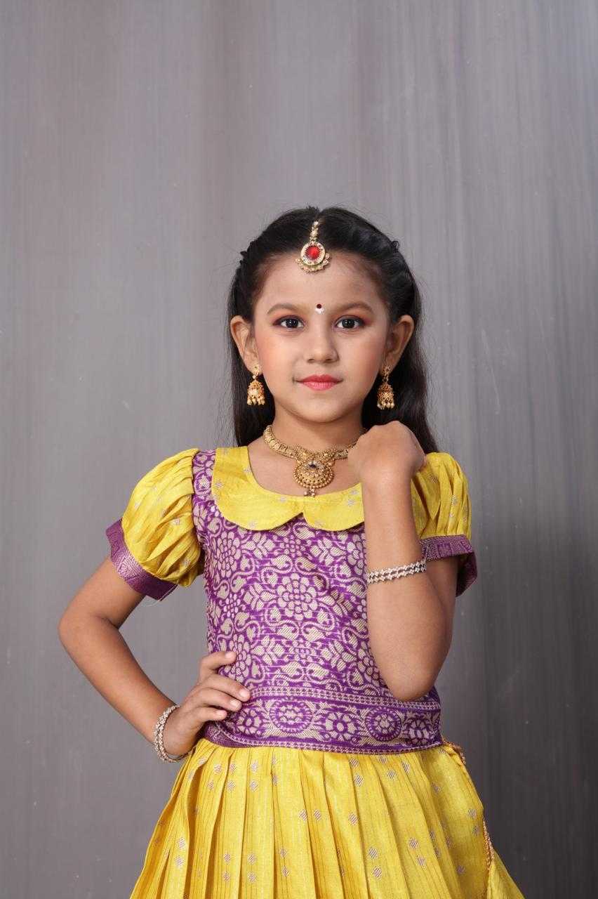 YNF SOFT DOLA RIN192 8058 KIDS WEAR WHOLESALE KIDS LEHENGA KIDS TRADITIONAL OUTFITS KIDS LEHENGA CHOLI KIDS FESTIVE WEAR KIDS WEDDING OUTFITS MANUFACTURER - Deevit International