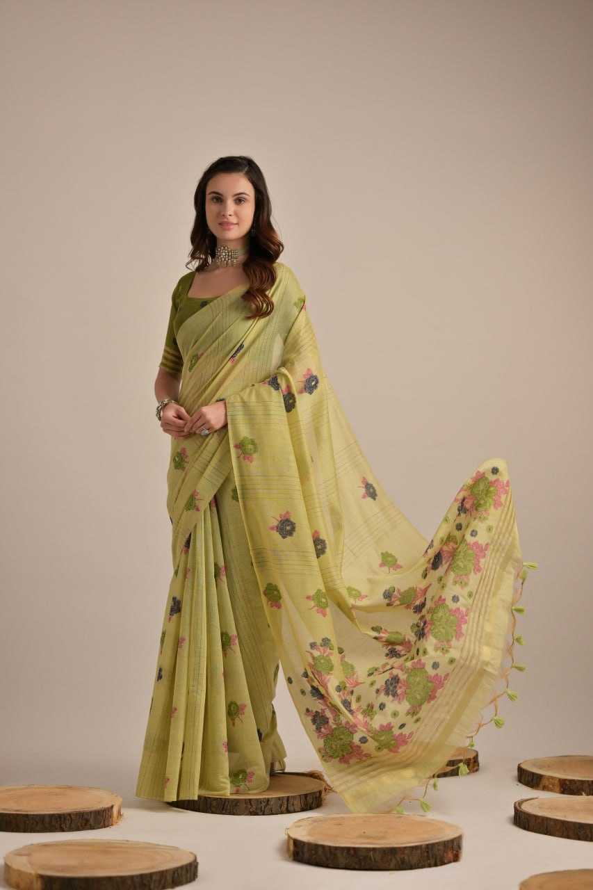 YNF SOFT MUGA SILK KESH171 MUGA COTTON 216 WHOLESALE TRADITIONAL PRINTED LADIES COTTON SAREES MANUFACTURER - Deevit International