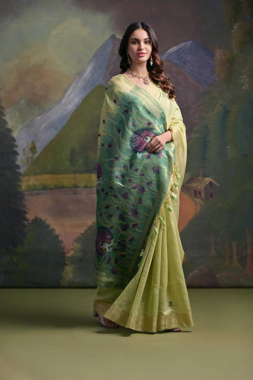 YNF SOFT MUGA SILK KESH171 MUGA COTTON 406 WHOLESALE TRADITIONAL PRINTED SAREES MANUFACTURER - Deevit International