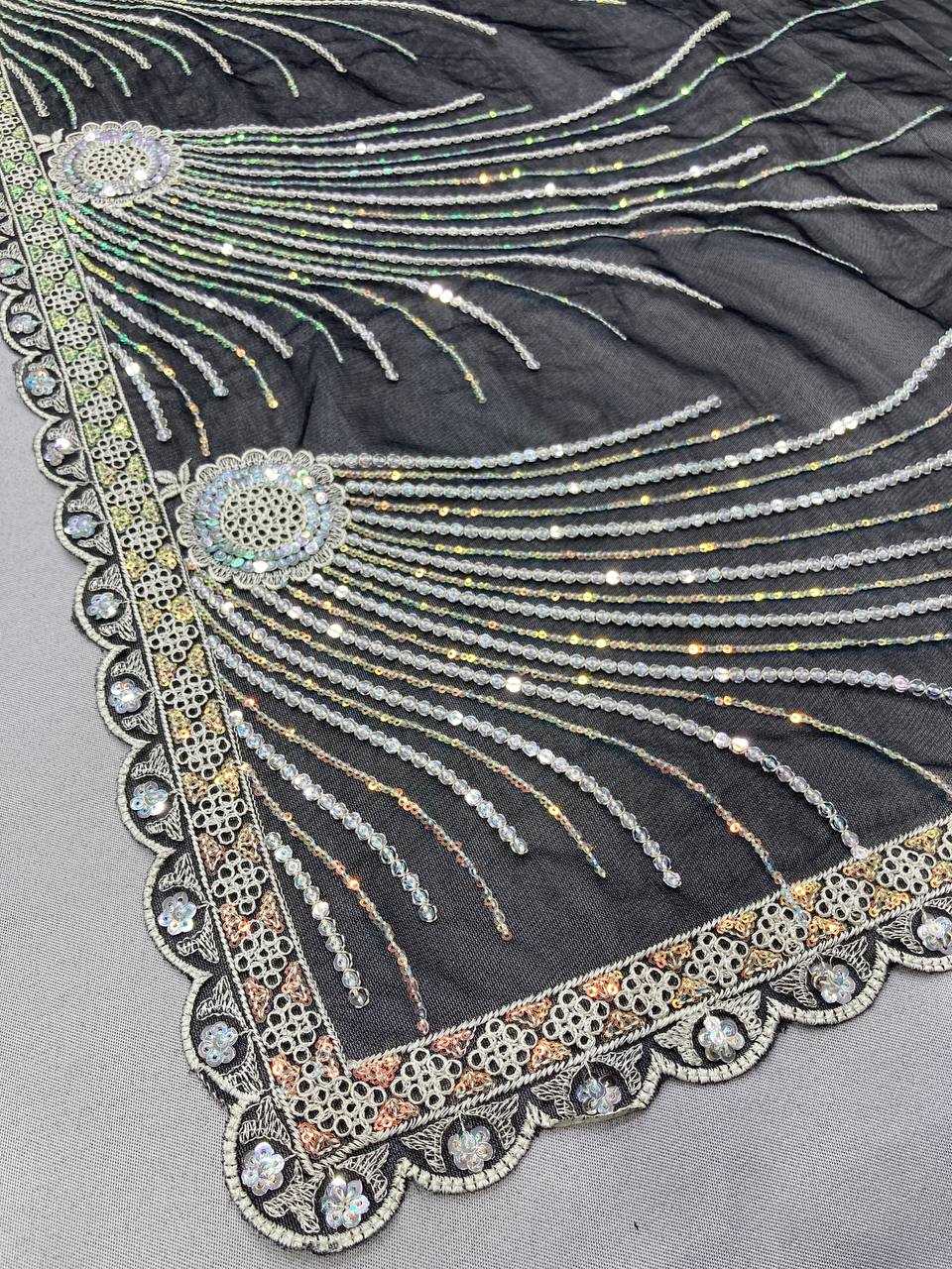 YNF SOFT NET RIN188 Kohinoor1 SAREES WHOLESALE SEQUENCE EMBROIDERED NET FESTIVE SAREES MANUFACTURER - Deevit International