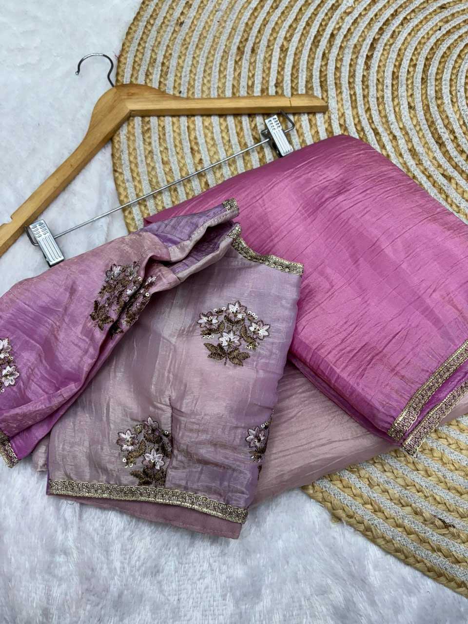 YNF SOFT SILK  KESH221 PTF15 STITCH  SILK SAEES WHOLESALE PATRY WEAR FANCY PLAIN SAREES MANUFACTURER - Deevit International