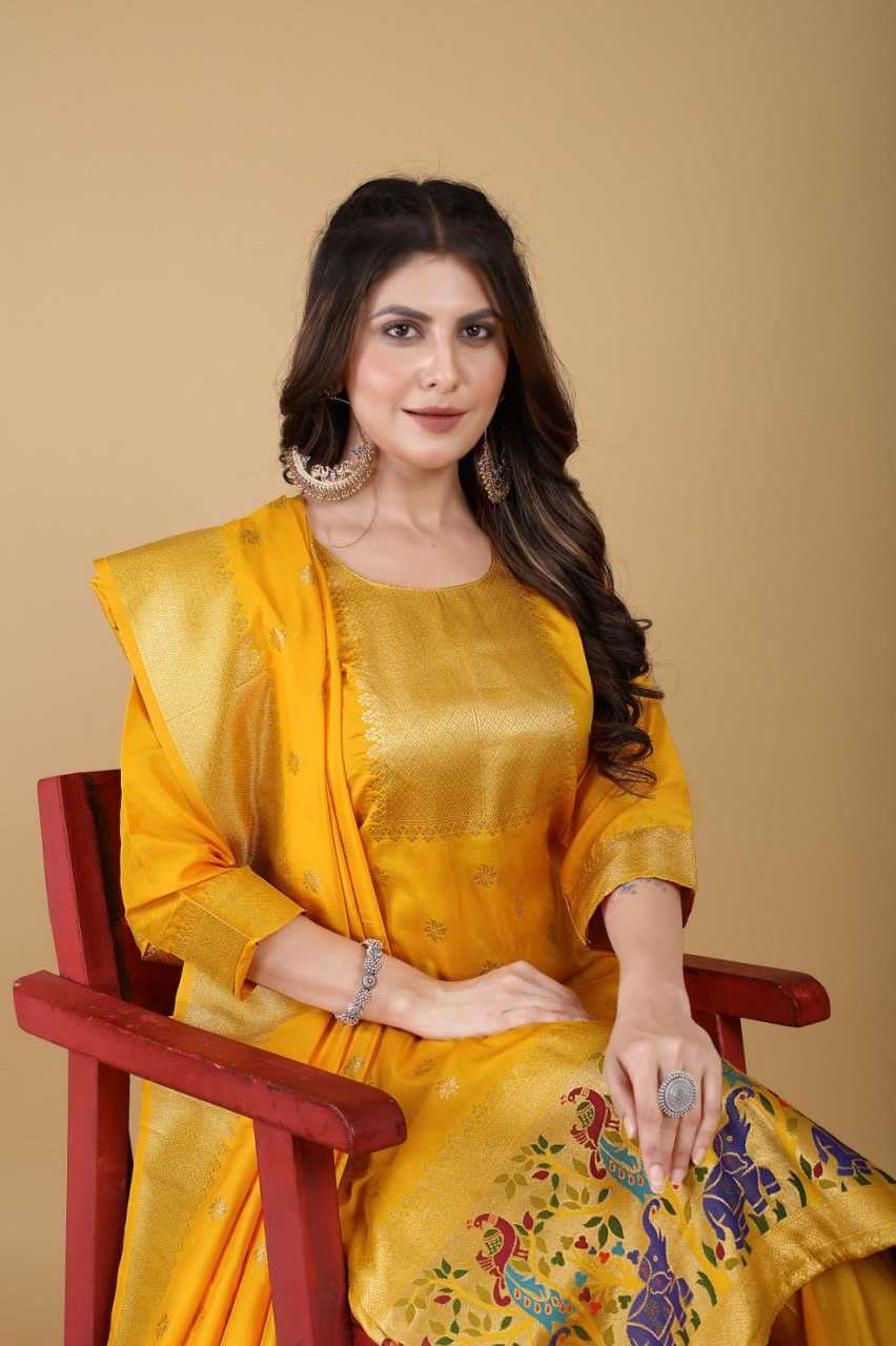 YNF SOFT SILK KESH234 DSF04 SUIT S DRESSES WHOLESALE UNSTITCHED SILK LADIES PRINTED SUITS MANUFACTURER - Deevit International