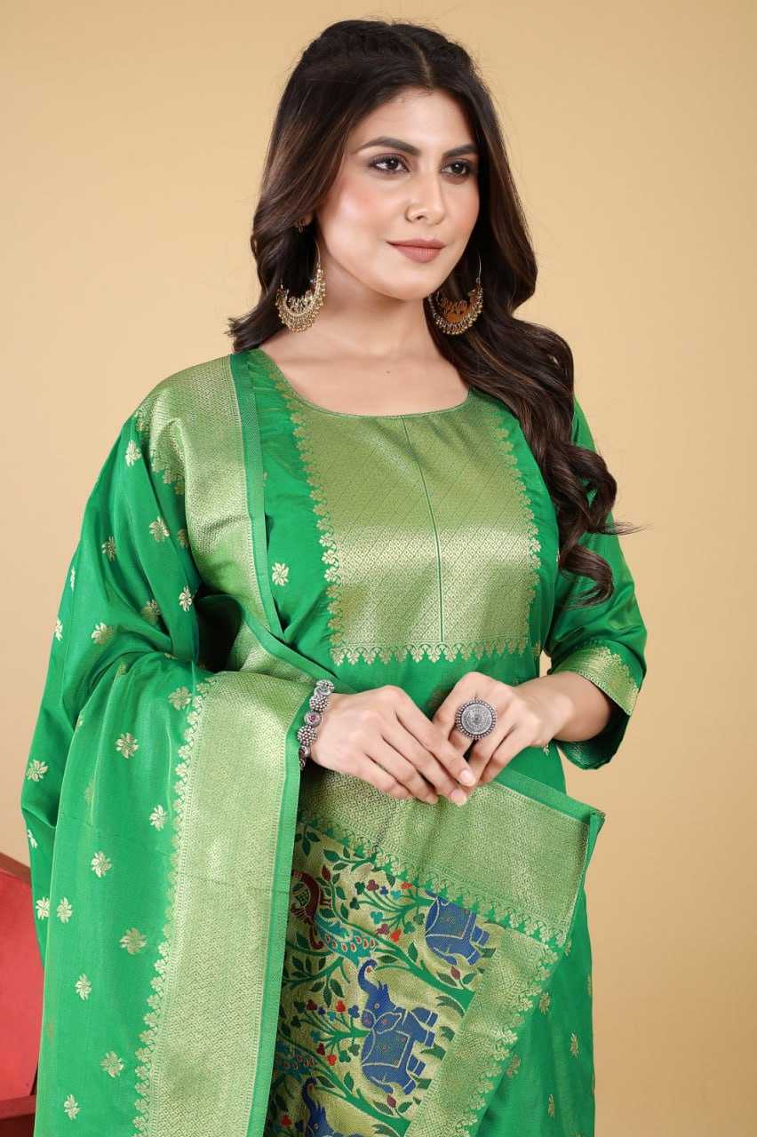 YNF SOFT SILK KESH234 DSF04 SUIT S DRESSES WHOLESALE UNSTITCHED SILK LADIES PRINTED SUITS MANUFACTURER - Deevit International