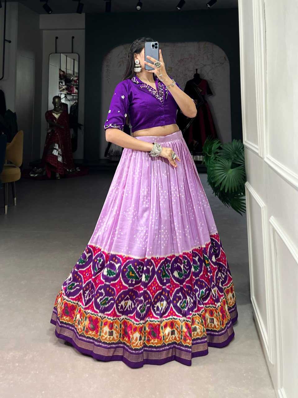 YNF TUSSAR SILK KESH139 1734 LEHENGAS WHOLESALE SILK WEDDING PRINTED LEHENGA WITH BLOUSE LEHENGAS MANUFACTURER - Deevit International