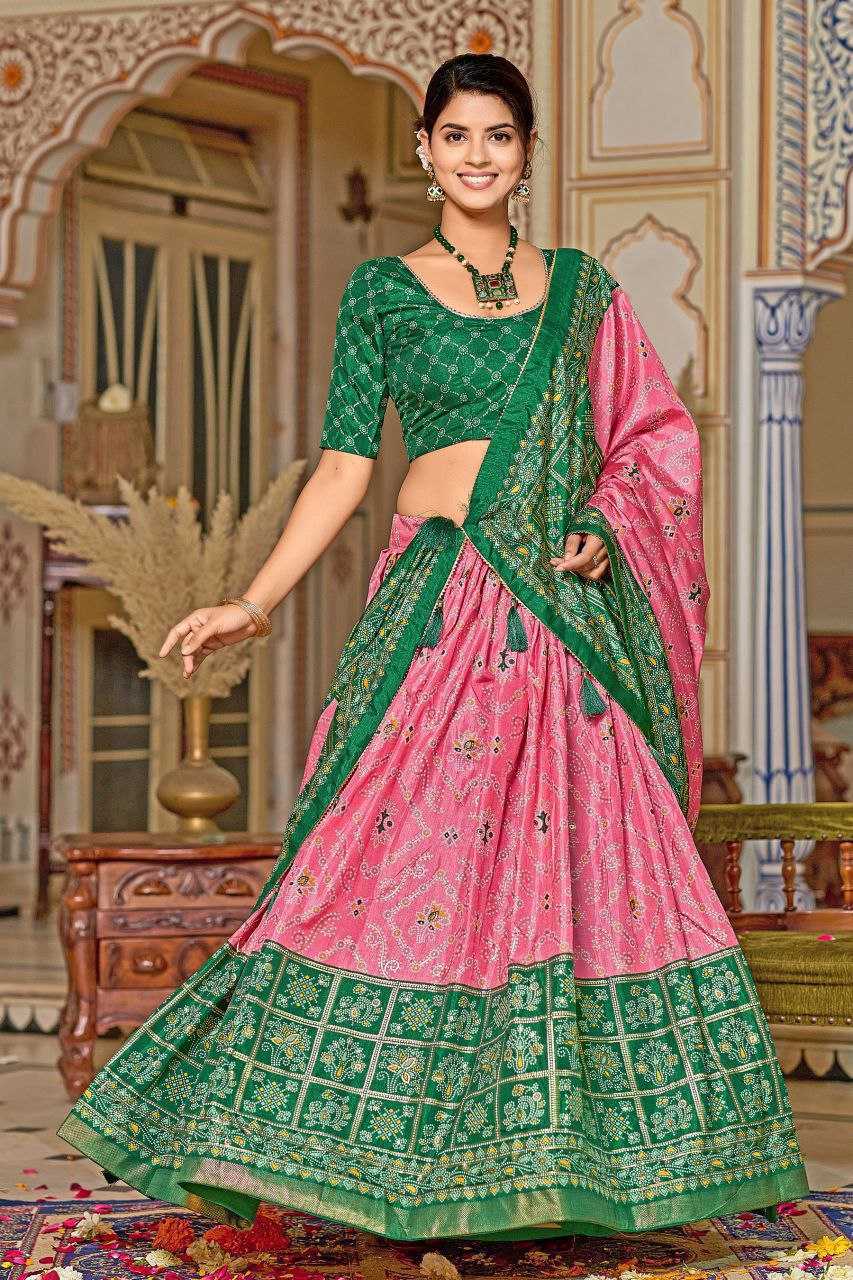 YNF TUSSAR SILK KESH187 Maya LEHENGAS WHOLESALE WEDDING SILK LEHENGAS WITH BLOUSE AND DUPATTA MANUFACTURER - Deevit International