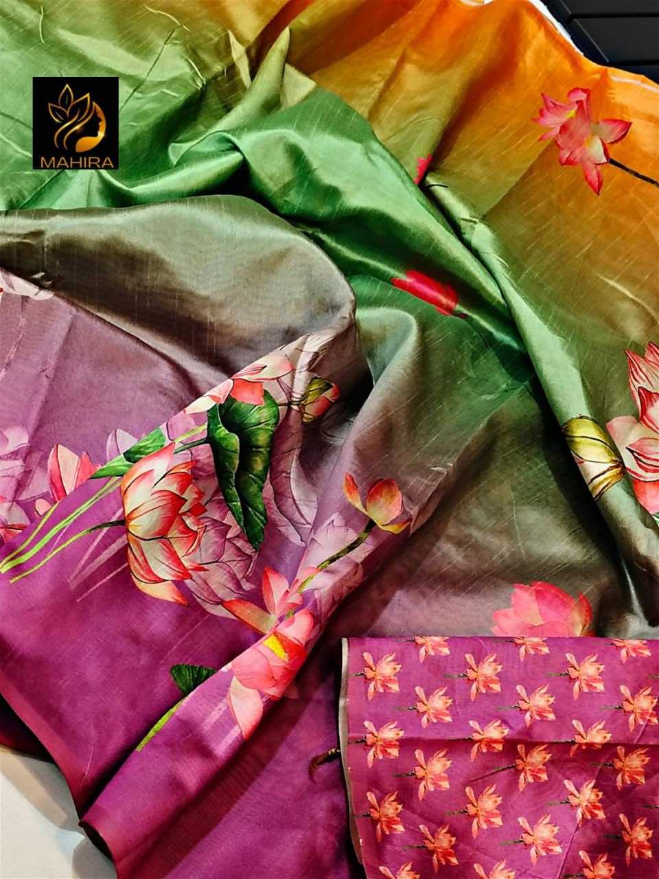 YNF TUSSAR SILK KESH203 MTW32 SAREES WHOLESALE TRADITIONAL EMBROIDERED TUSSAR SILK SAREES MANUFACTURER - Deevit International