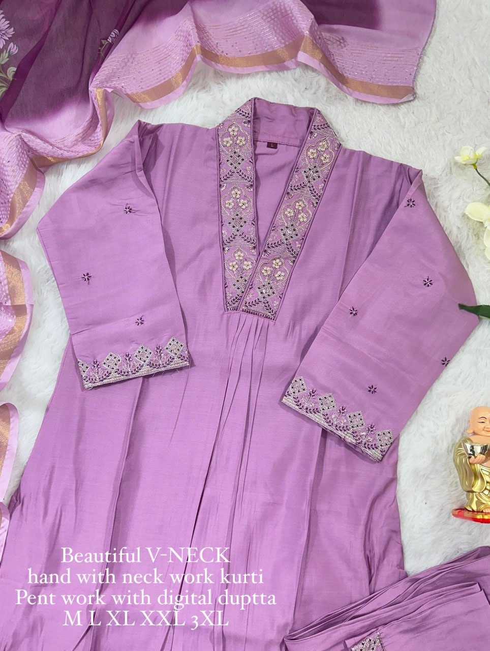 YNF VISCOSE KESH256 RNF17 SUITS & DRESSES WHOLESALE DESIGNER WEDDING LADIES LONG SILK SUITS MANUFACTURE - Deevit International