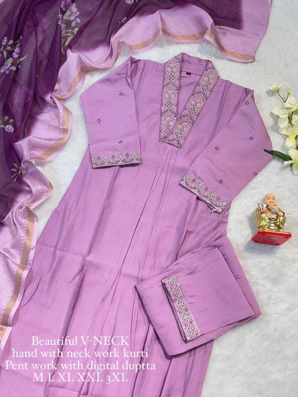 YNF VISCOSE KESH256 RNF17 SUITS & DRESSES WHOLESALE DESIGNER WEDDING LADIES LONG SILK SUITS MANUFACTURE - Deevit International