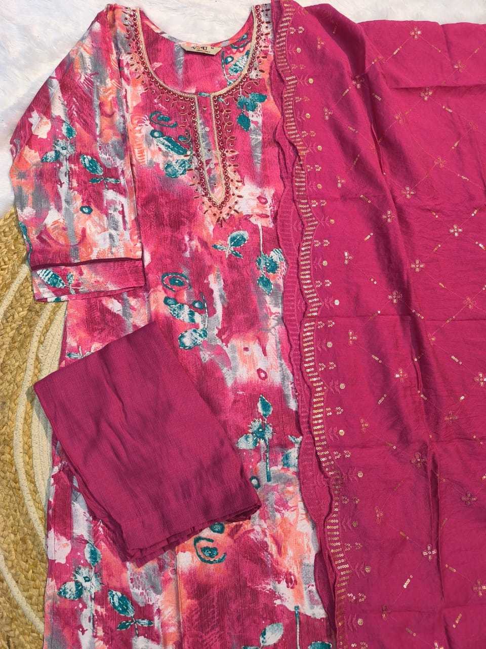 YNF VISCOSE KESH257 TAC02 SUITS & DRESSES WHOLESALE PRINTED DESIGNER PARTY WEAR LADIES COTTON SUITS MANUFACTURE - Deevit International