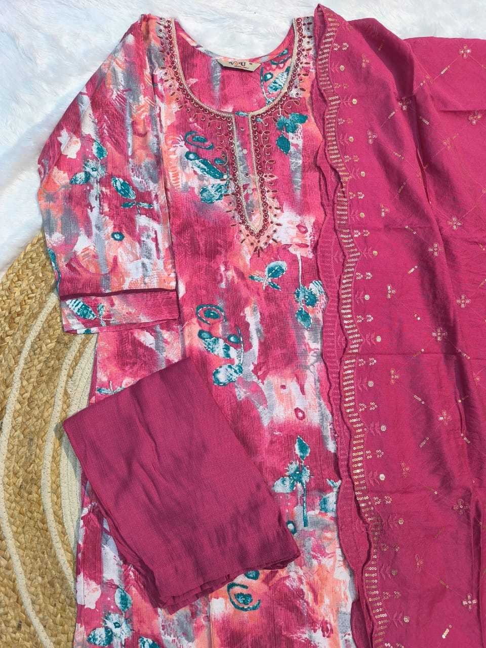 YNF VISCOSE KESH257 TAC02 SUITS & DRESSES WHOLESALE PRINTED DESIGNER PARTY WEAR LADIES COTTON SUITS MANUFACTURE - Deevit International