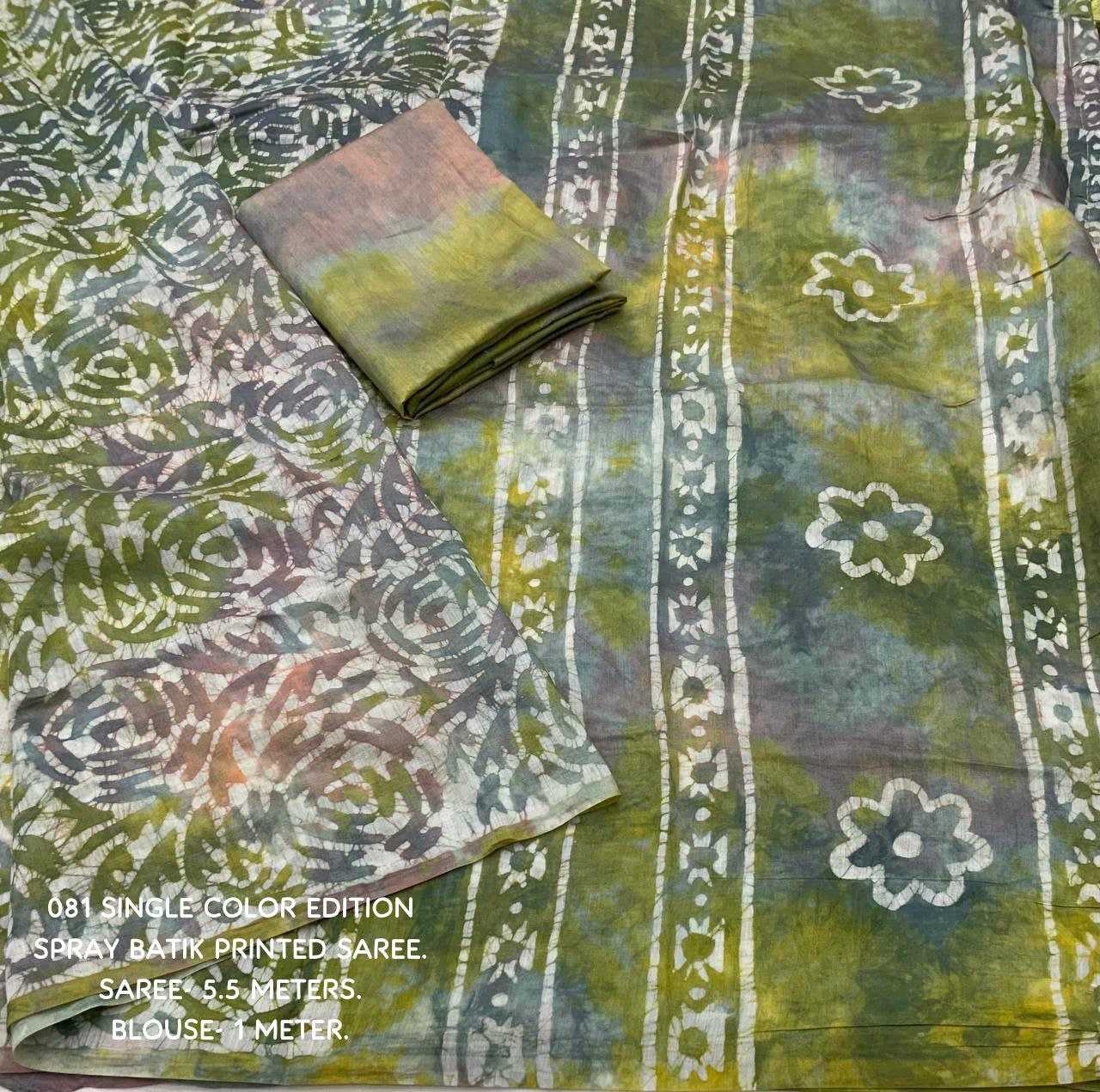 YNF CHANDERI SOFT KESH 118 081 SAREES WHOLESALE COTTON LINEN CHANDERI HAND PRINTED SAREES MANUFACTURER