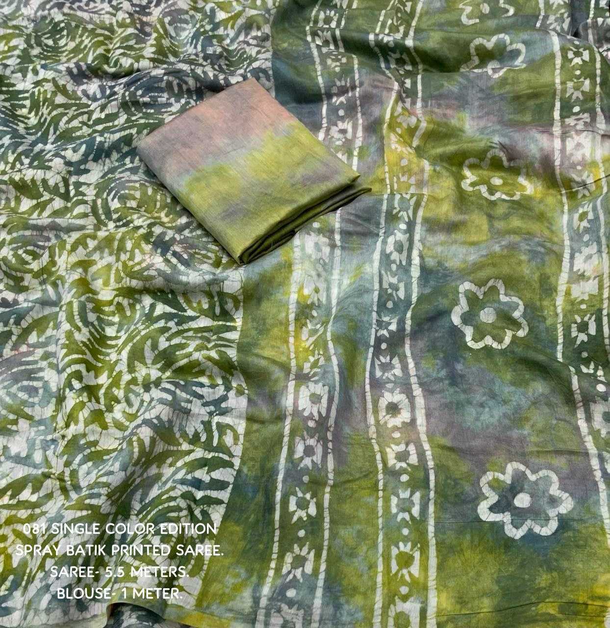 YNF CHANDERI SOFT KESH 118 081 SAREES WHOLESALE COTTON LINEN CHANDERI HAND PRINTED SAREES MANUFACTURER