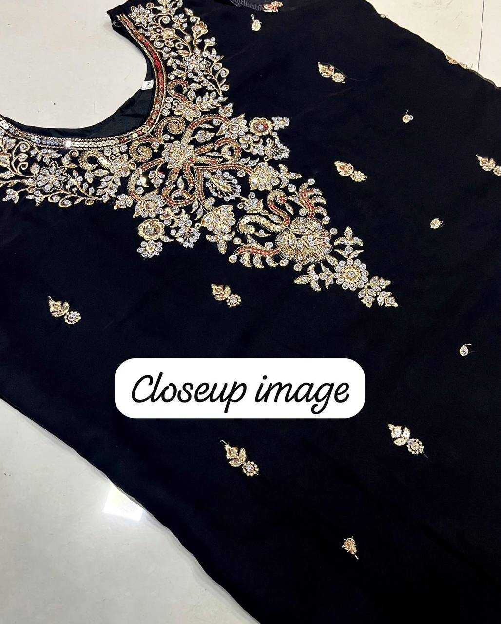 YNF GEORGETTE KESH149 1284 SUITS & DRESSES WHOLESALE EMBROIDERY PATIALA LADIES SALWAR GEORGETTE DHOTI SALWAR PUNJABI SUITS MANUFACTURER