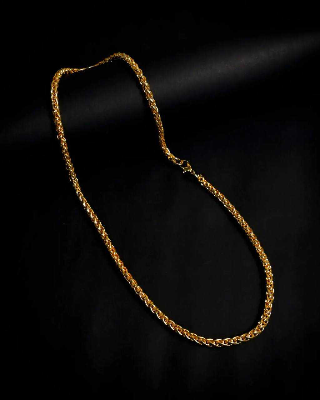 YNF GOLD PLATED KESH191 KAC031 MENS JEWELLERY WHOLESALE  CHAINS MANUFACTURER