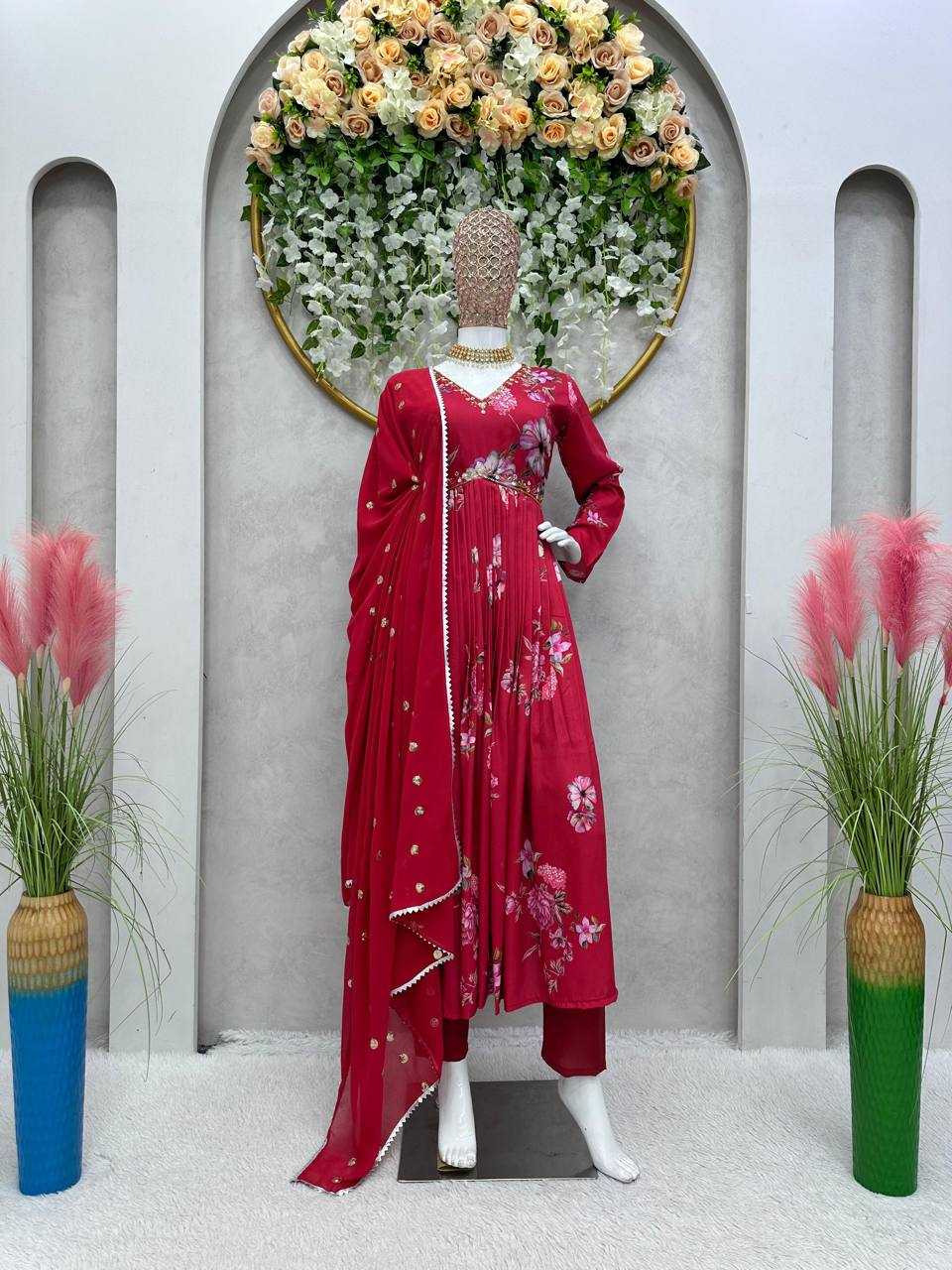 YNF MASLIN RIN169 5646 SUIT WHOLESALE LADIES,ALIA CUT,PRINTED SUIT MANUFACTURER