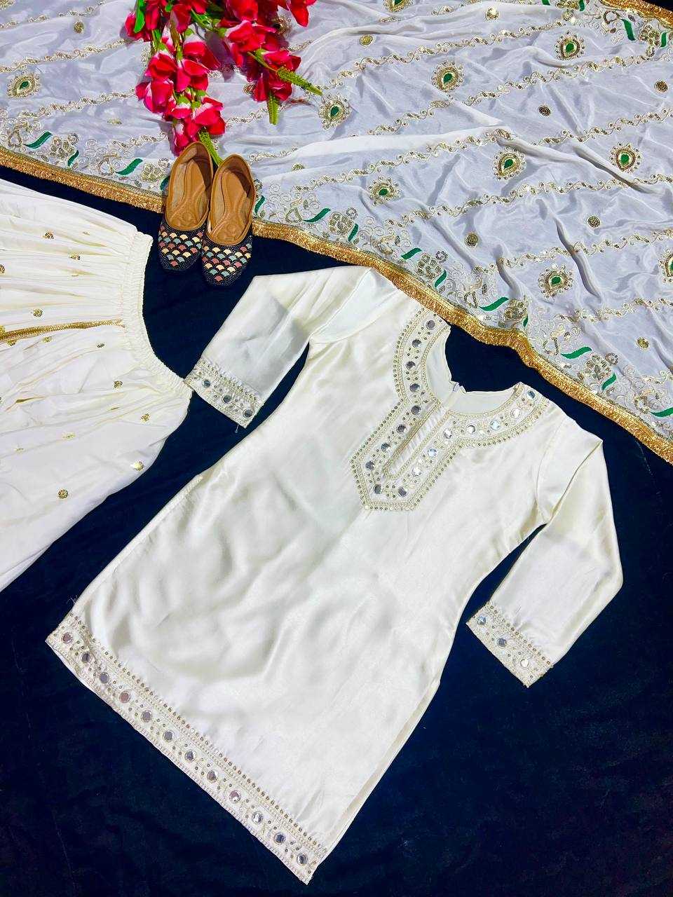 YNF ORGANZA KESH145 3019 SUITS & DRESSES WHOLESALE EMBROIDERY LADIES SALWAR PARTY WEAR DHOTI SALWAR PUNJABI SUITS MANUFACTURER