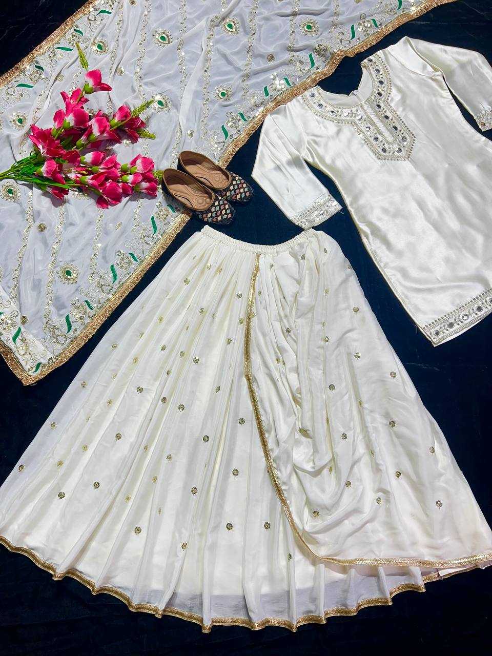 YNF ORGANZA KESH145 3019 SUITS & DRESSES WHOLESALE EMBROIDERY LADIES SALWAR PARTY WEAR DHOTI SALWAR PUNJABI SUITS MANUFACTURER