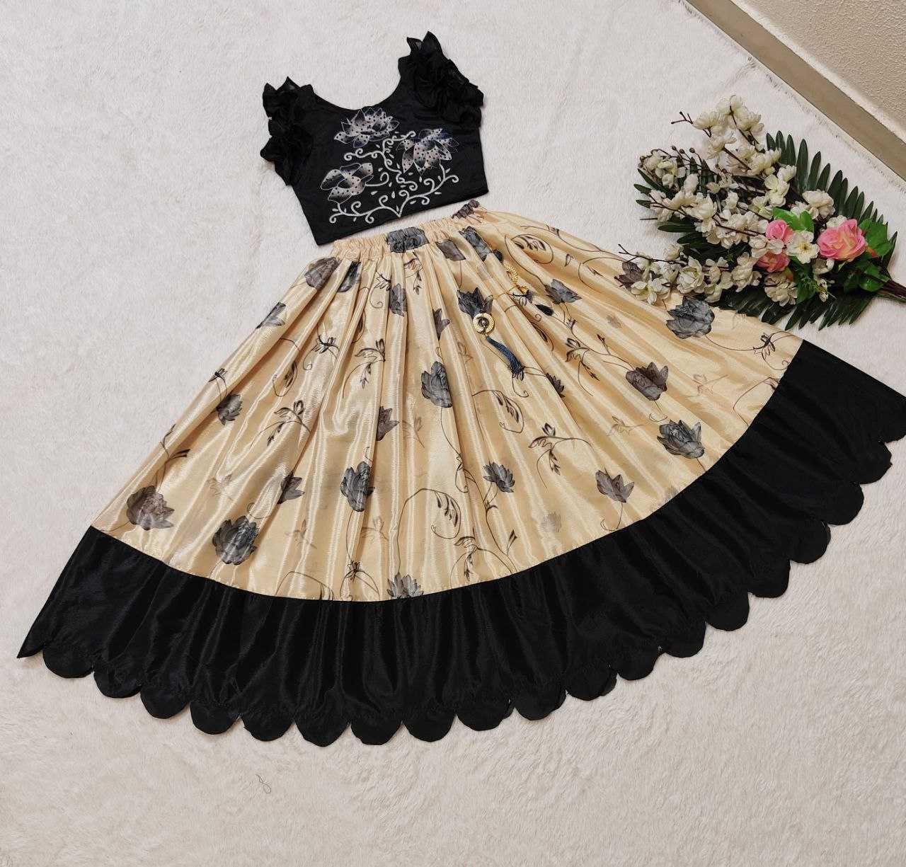 YNF CHINON SILK KESH168 MNT04 KIDS WEAR WHOLESALE KIDS LEHENGA KIDS ETHNIC WEAR KIDS TRADITIONAL OUTFITS KIDS LEHENGA CHOLI KIDS FESTIVE WEAR MANUFACTURER