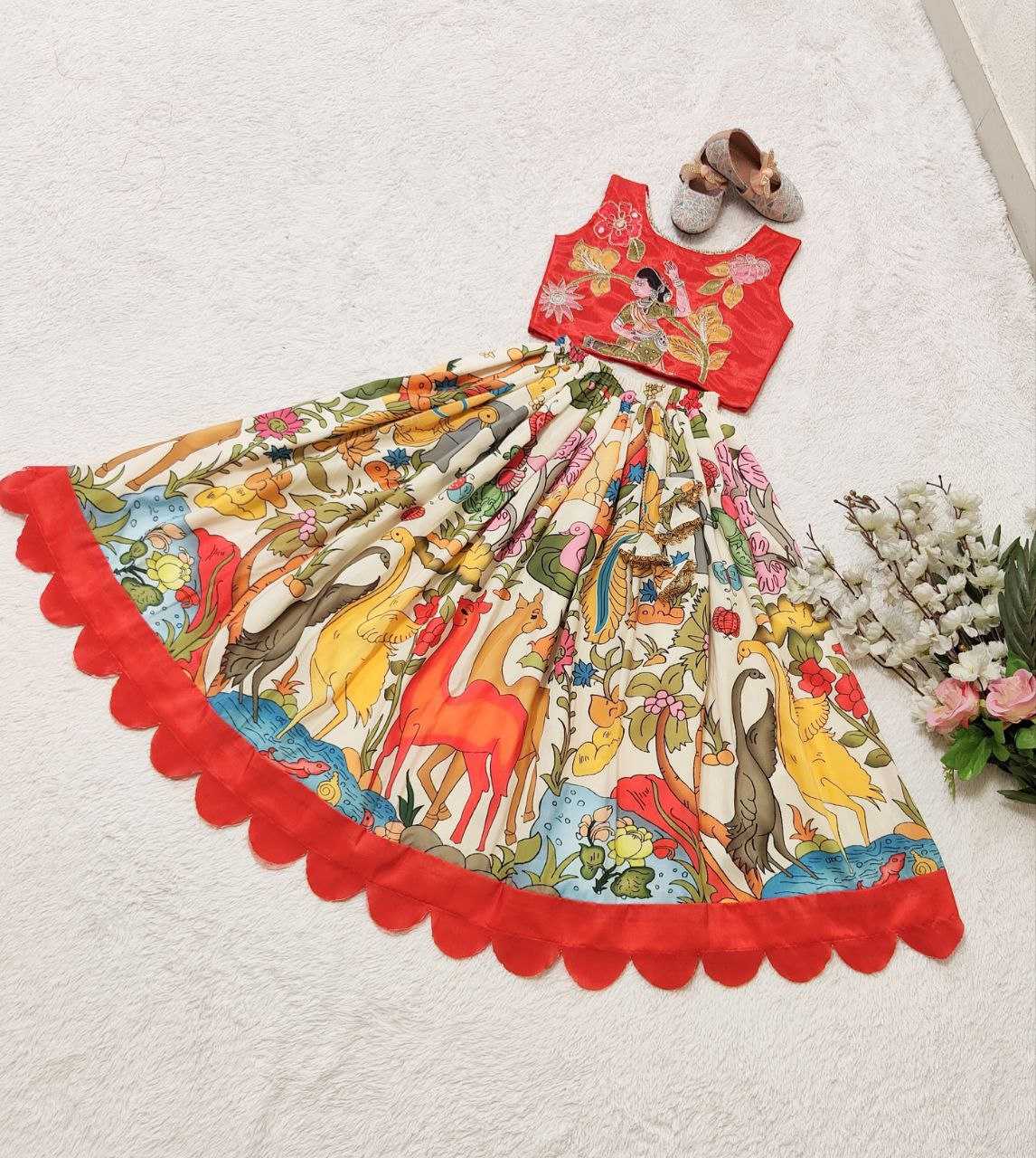 YNF CHINON SILK KESH168 MNT13 KIDS WEAR WHOLESALE KIDS LEHENGA KIDS ETHNIC WEAR KIDS TRADITIONAL OUTFITS KIDS LEHENGA CHOLI MANUFACTURER