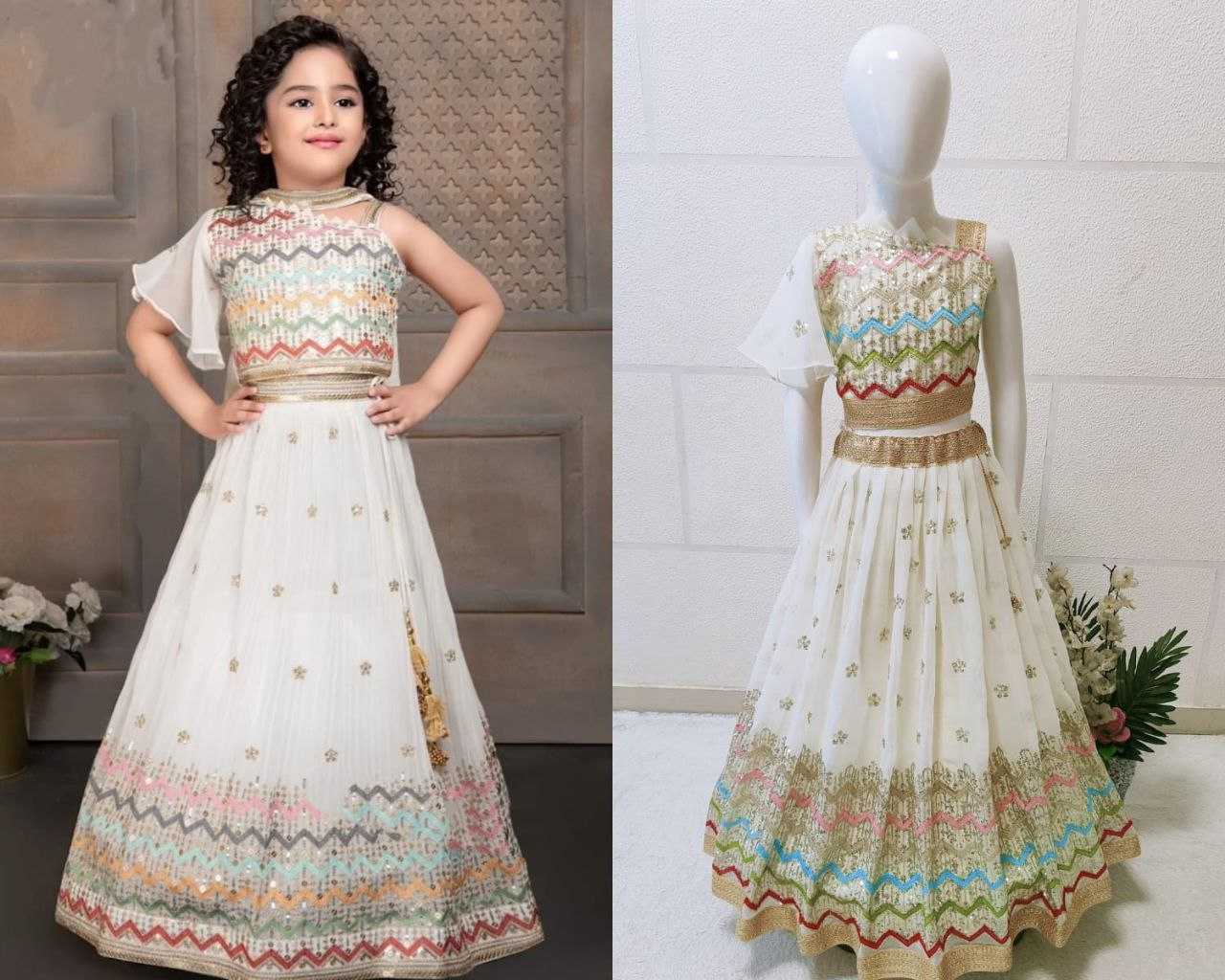 YNF FAUX GEORGETTE KESH168 MNT30 KIDS WEAR WHOLESALE KIDS LEHENGA KIDS TRADITIONAL OUTFITS KIDS LEHENGA CHOLI KIDS FESTIVE WEAR KIDS WEDDING OUTFITS MANUFACTURER