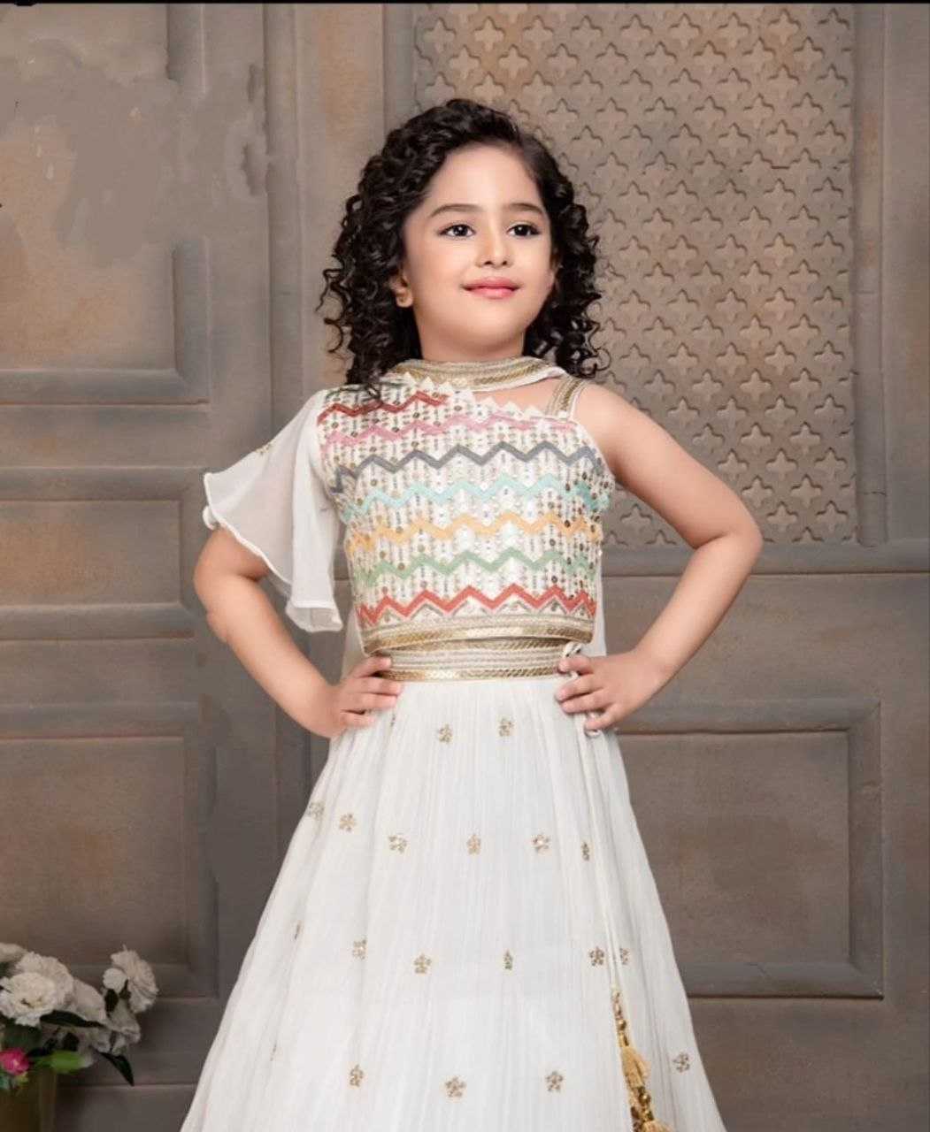 YNF FAUX GEORGETTE KESH168 MNT30 KIDS WEAR WHOLESALE KIDS LEHENGA KIDS TRADITIONAL OUTFITS KIDS LEHENGA CHOLI KIDS FESTIVE WEAR KIDS WEDDING OUTFITS MANUFACTURER