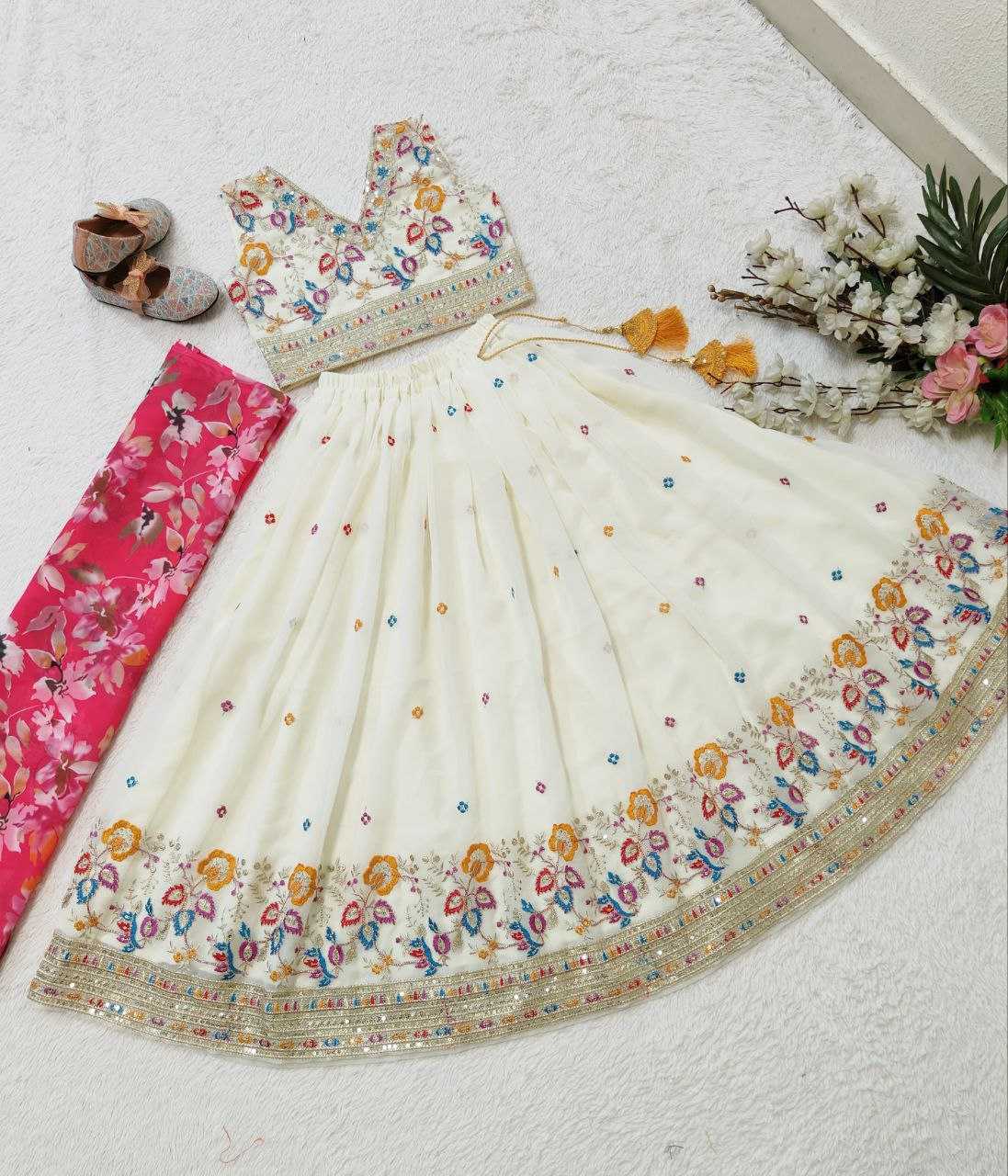 YNF FAUX GEORGETTE KESH168 MNT35 KIDS WEAE WHOLESALE KIDS LEHENGA KIDS TRADITIONAL OUTFITS KIDS FESTIVE WEAR KIDS  WEDDINGS OUTFITS KIDS DIWALI CLOTHES MANUFACTURER