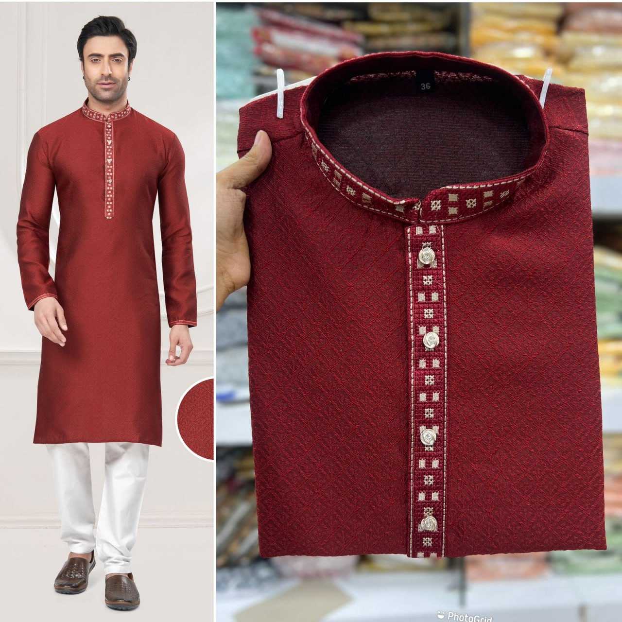 YNF HEAVY SILK INL  254 MENS WEAR WHOLESALE MENS KURTA MENS KURTA PYJAMA SILK KURTA MANUFACTURER