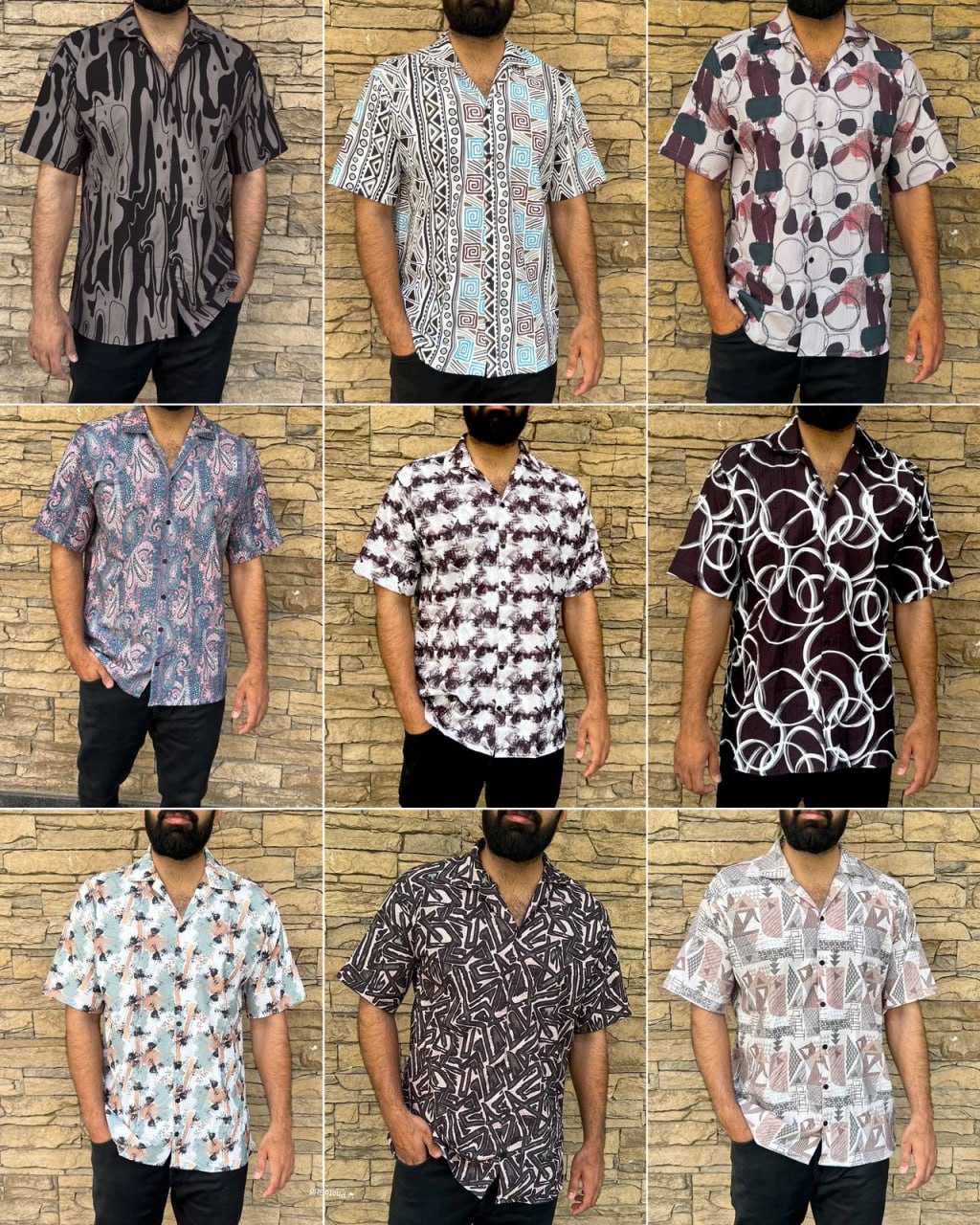 YNF INL  256 MENS WEAR WHOLESALE MENS SHIRTS MENS PRINTED SHIRTS MANUFACTURER