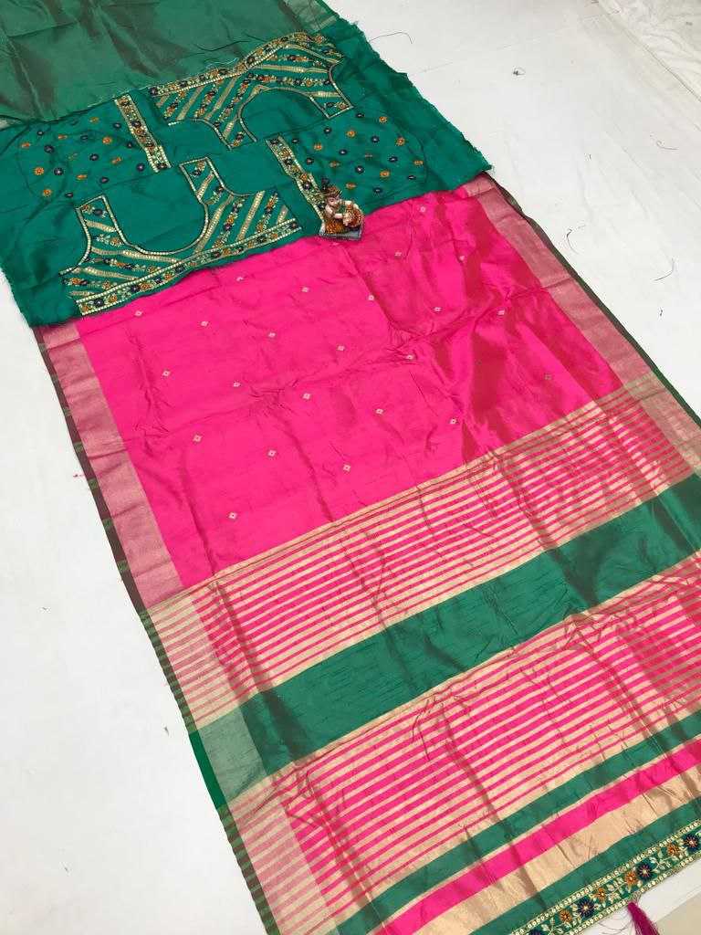 YNF SILK COTTON KESH170 Aayan SILK SAREES WHOLESALE BANARASI SILK COTTON SILK PURE SILK SAREES WITH GOLD BORDERS MANUFACTURER