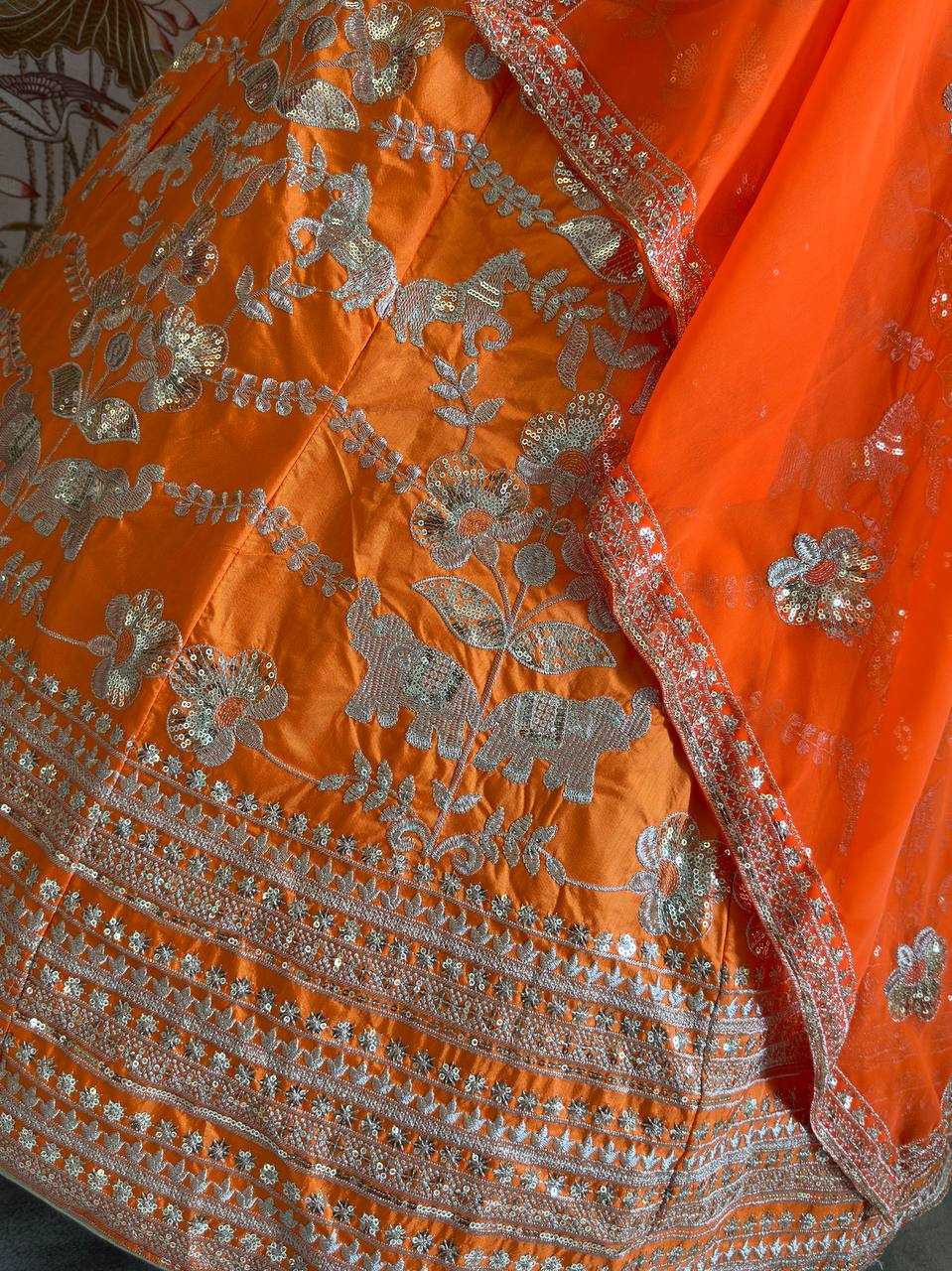 YNF SILK RIN161 5026 LEHENGAS WHOLESALE FANCY SILK LEHENGAS MANUFACTURER