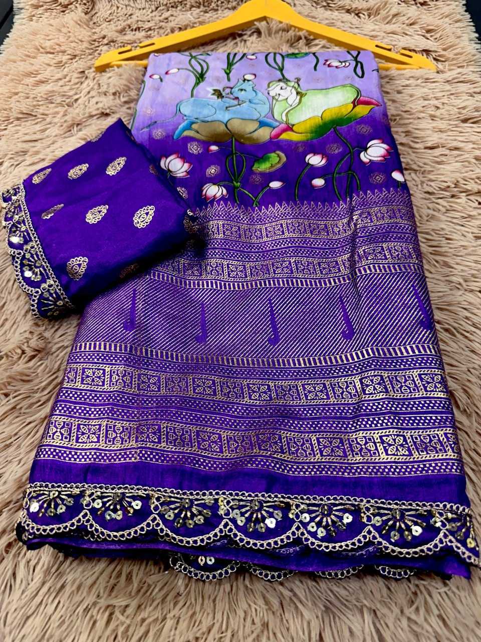 YNF SOFT DOLA KESH110 RADHA34 SILK SAREES WHOLESALE DOLA SILK SOFT SILK PRINTED SILK SAREES MANUFACTURER